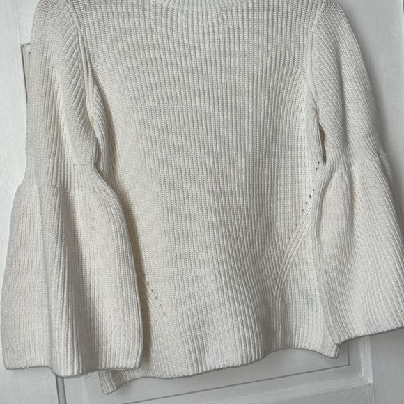 525 AMERICA MOCK NECK SWEATER WITH BELL SLEEVES - Picture 4 of 10